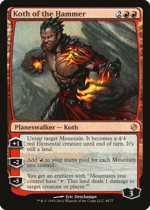 Koth of the Hammer (Duel Decks: Venser vs. Koth #44)