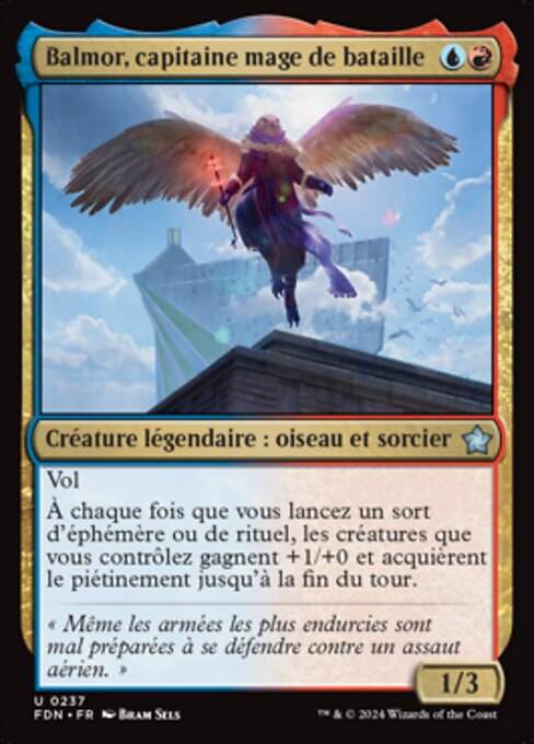 Balmor, capitaine mage de bataille