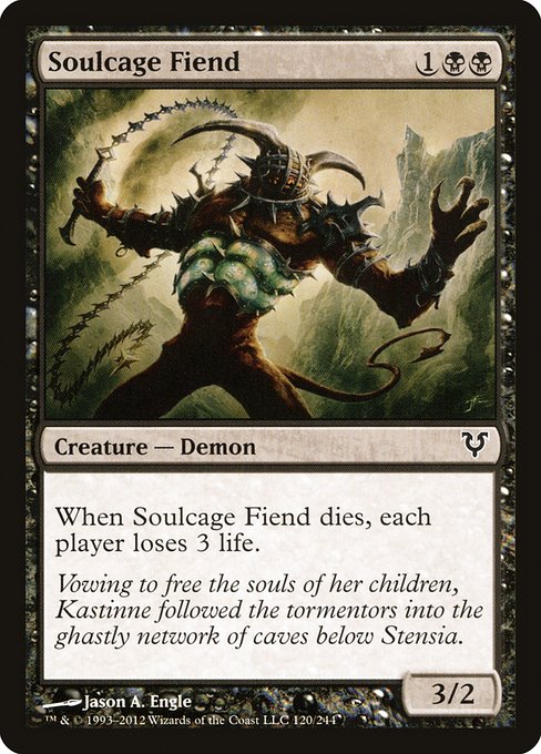 Soulcage Fiend (Avacyn Restored #120)