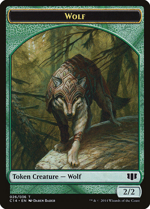 Wolf (Commander 2014 Tokens #26)