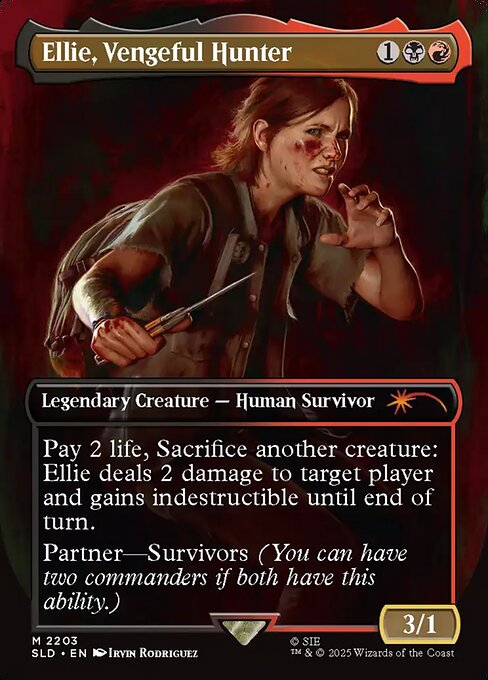 Ellie, Vengeful Hunter - Secret Lair Drop