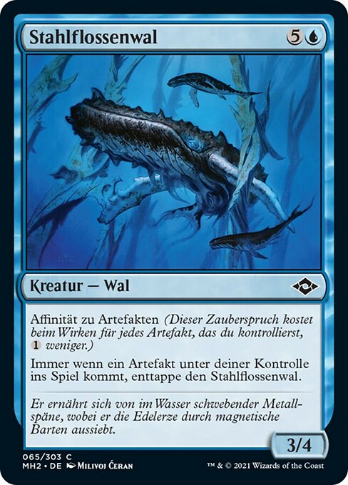 Stahlflossenwal