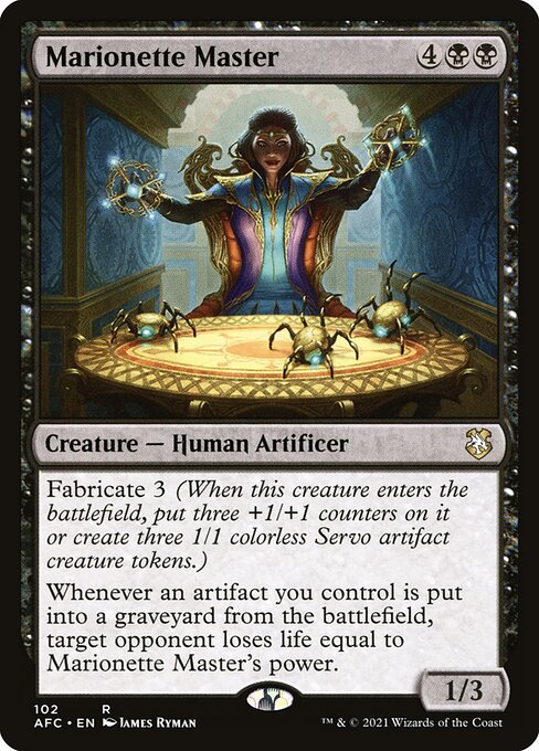 Marionette Master (afc) 102 Marionette Master (afc) 102