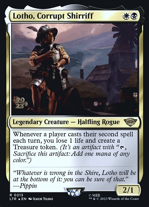 Lotho, Corrupt Shirriff (Tales of Middle-earth Promos #213s)