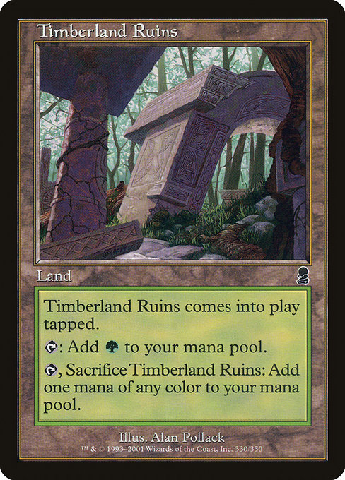 Timberland Ruins (Odyssey #330)