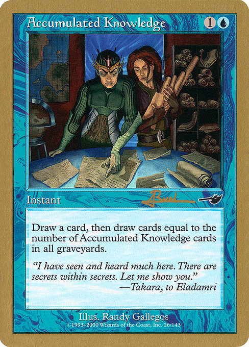 Accumulated Knowledge (WC01)
