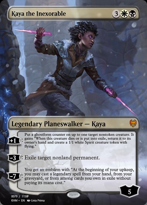Kaya the Inexorable (Magic Online Promos #88358)