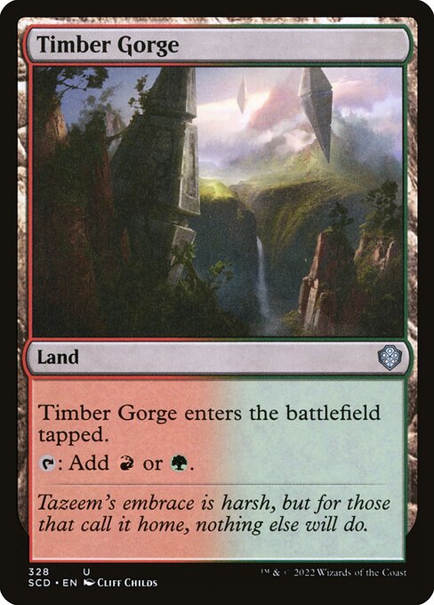 Timber Gorge (Starter Commander Decks #328)