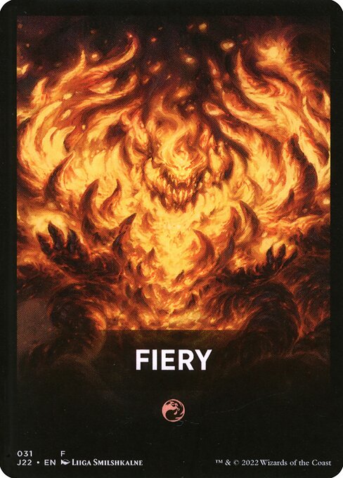 Fiery (Jumpstart 2022 Front Cards #31)