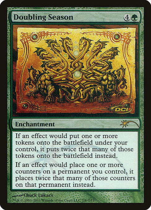 Doubling Season (Judge Gift Cards 2011 #7)