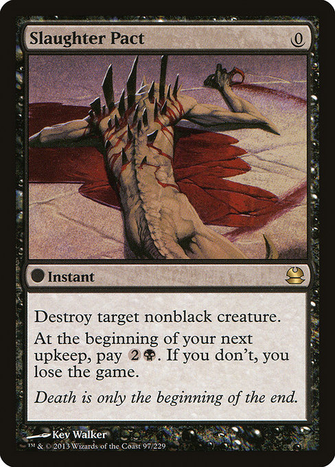 Slaughter Pact (Modern Masters #97)