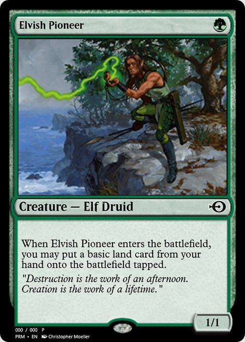 Elvish Pioneer (Magic Online Promos #62481)