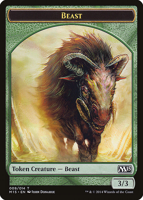 Beast (Magic 2015 Tokens #9)