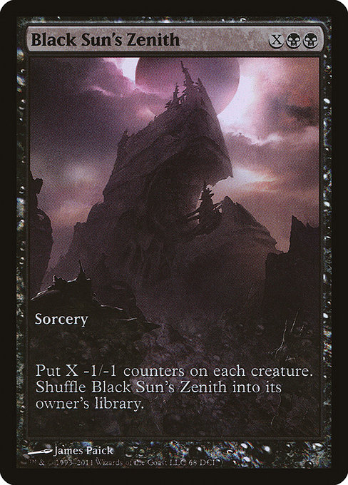 Black Sun's Zenith (DCI Promos #68)