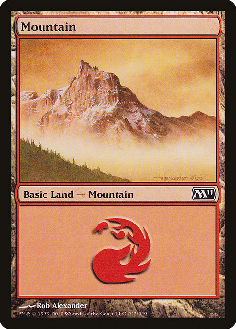 Mountain (Magic 2011 #242)