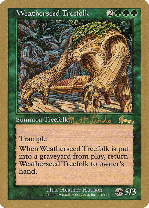 Weatherseed Treefolk (WC99)