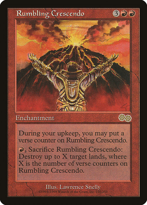 Rumbling Crescendo (Urza's Saga #210)