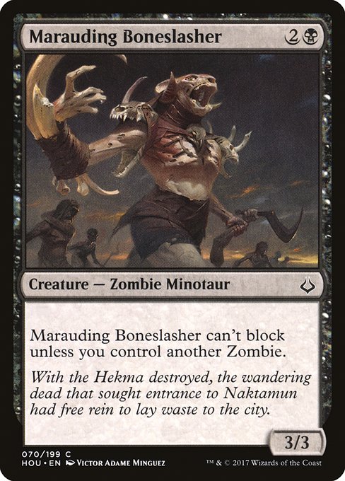 Marauding Boneslasher card image