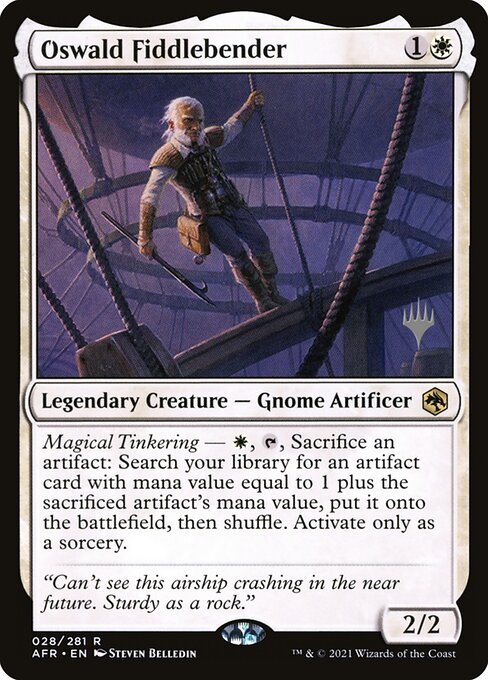 Oswald Fiddlebender (Adventures in the Forgotten Realms Promos #28p)