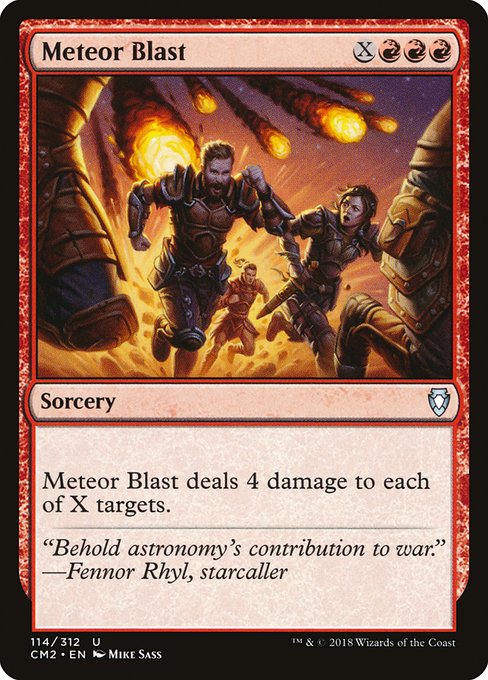 Meteor Blast (cm2) 114