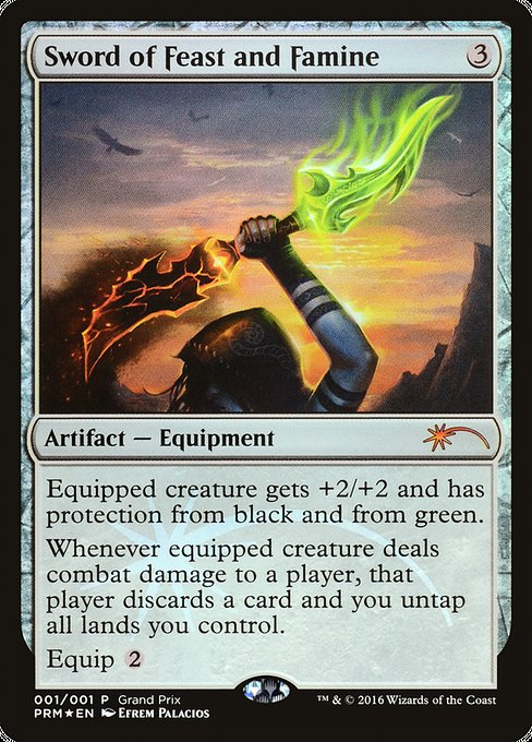 Sword of Feast and Famine (Grand Prix Promos #2016b)