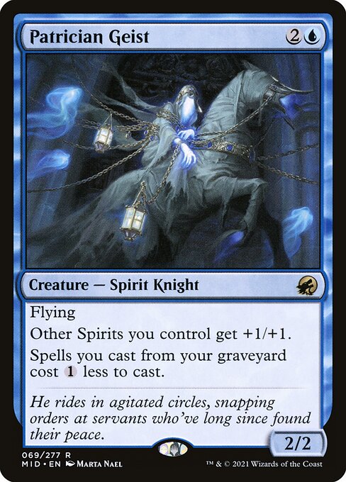 Patrician Geist (Innistrad: Midnight Hunt #69)