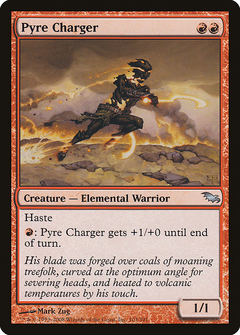 Pyre Charger (Shadowmoor #103)