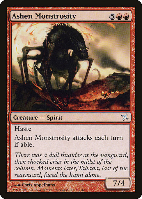 Ashen Monstrosity card image