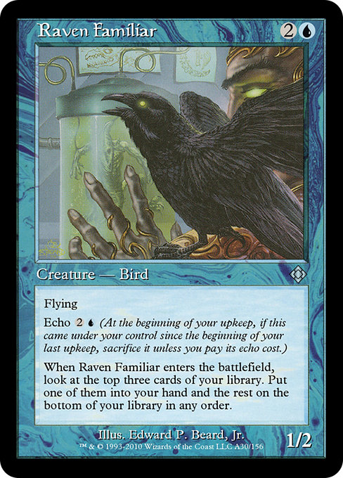 Raven Familiar (Magic Online Theme Decks #A30)
