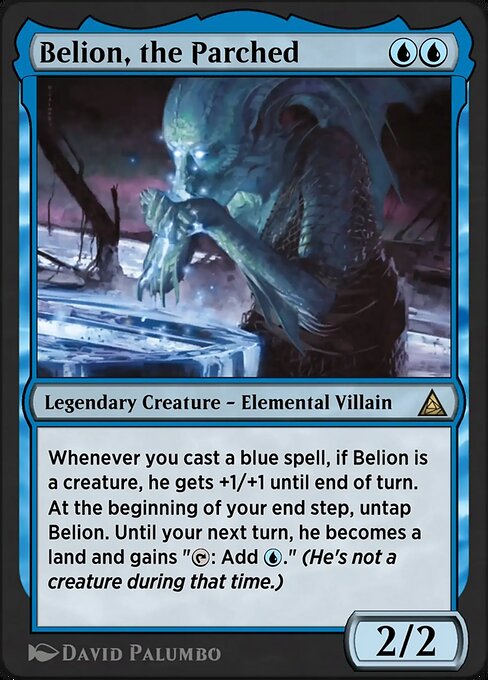Hydro-Man, Fluid Felon magic the gathering card art