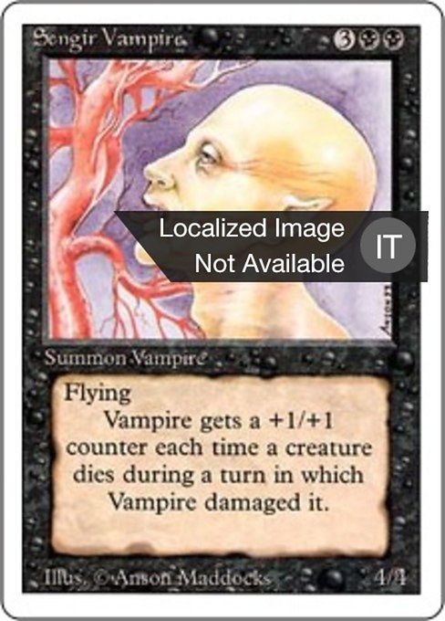 Sengir Vampire (Revised Edition #129)