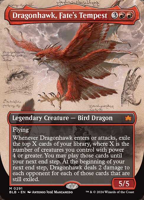 Dragonhawk, Fate's Tempest (Borderless)