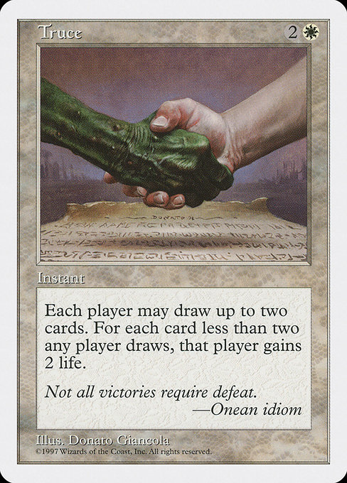 Truce card image