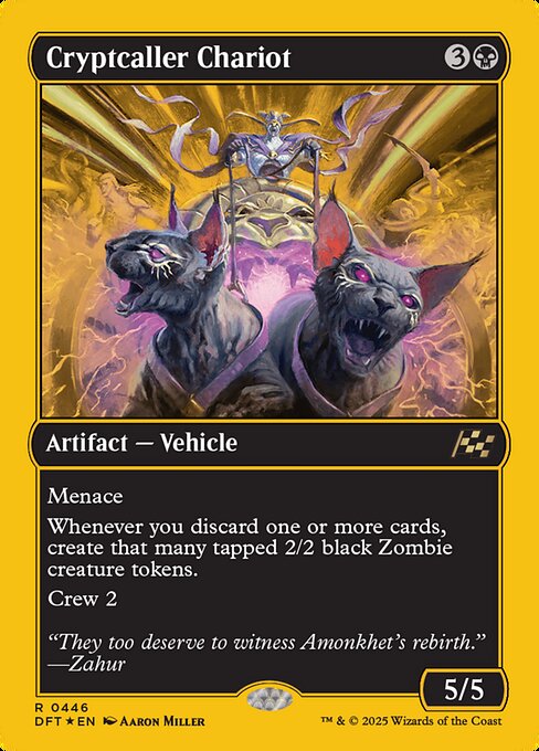 Cryptcaller Chariot card image