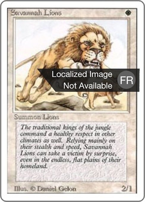 Savannah Lions (Revised Edition #39)