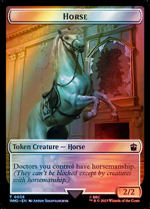 Horse card image