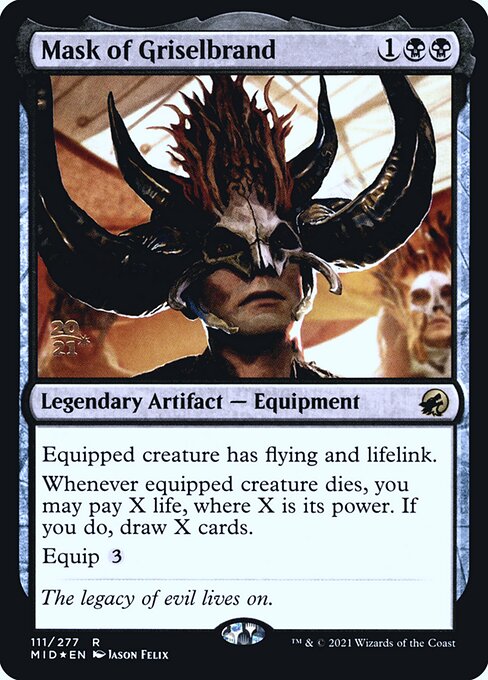 Mask of Griselbrand (Innistrad: Midnight Hunt Promos #111s)