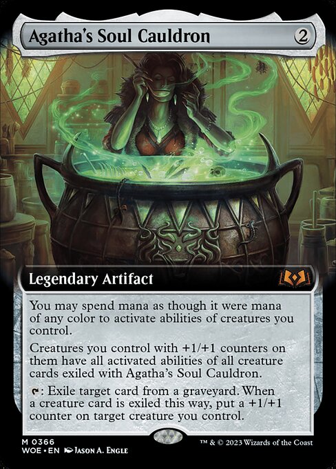 Agatha's Soul Cauldron (Wilds of Eldraine #366)