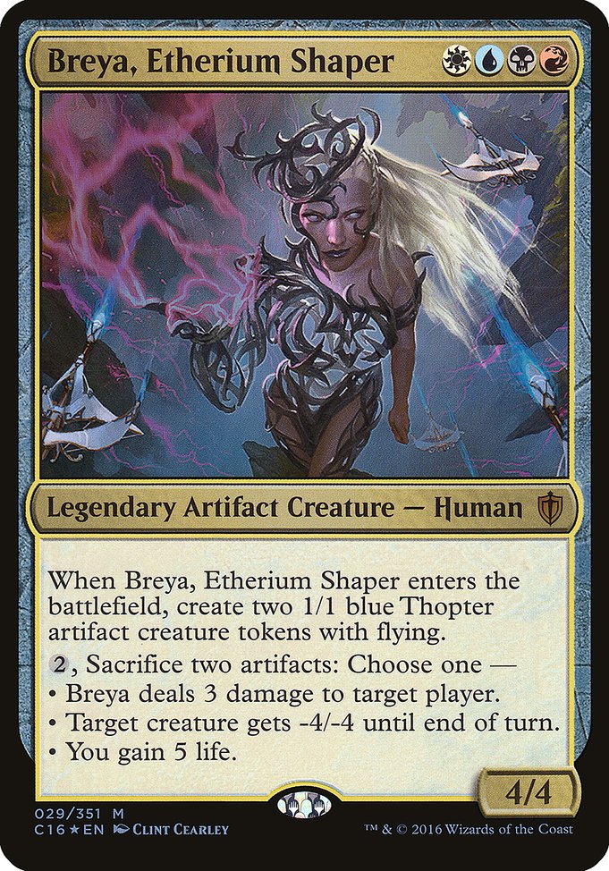 Breya, Etherium Shaper (Commander 2016 Oversized #29)