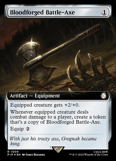 Bloodforged Battle-Axe (Fallout #1009)