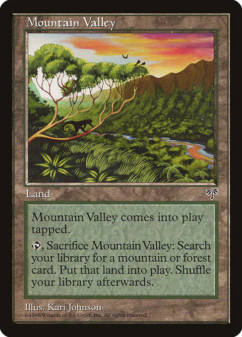Vallée forestière|Mountain Valley
