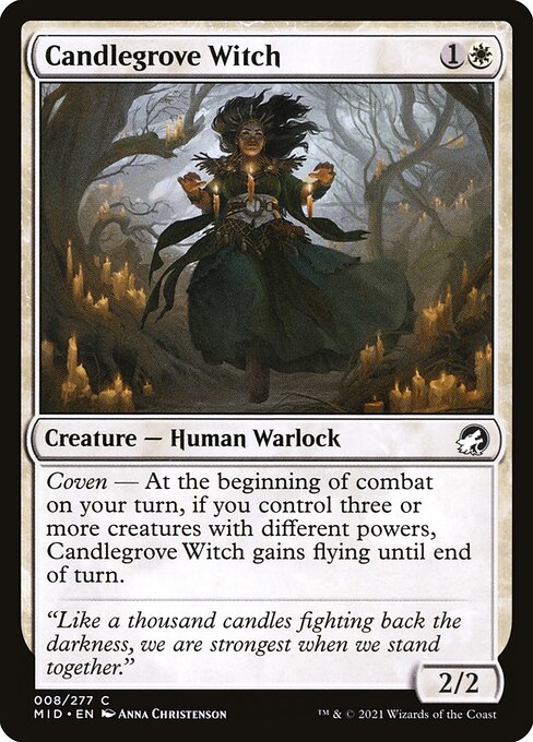 Candlegrove Witch (Innistrad: Midnight Hunt)
