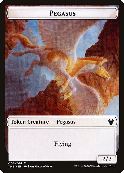 Pegasus (Theros Beyond Death Tokens #3)