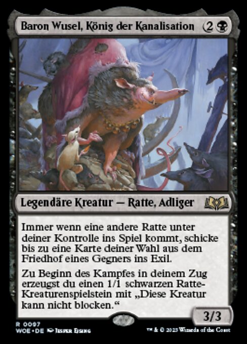 Lord Skitter, Sewer King (Wilds of Eldraine #97)