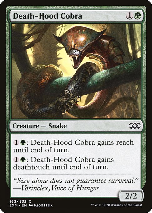 Death-Hood Cobra (Double Masters #163)