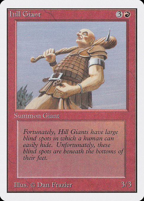 Hill Giant (Unlimited Edition #158)