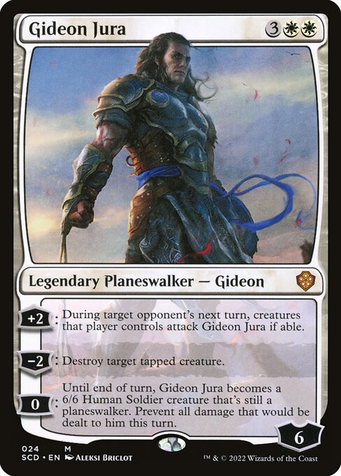 Gideon Jura (Starter Commander Decks #24)