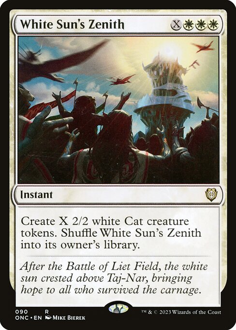 White Sun's Zenith (Phyrexia: All Will Be One Commander #90)