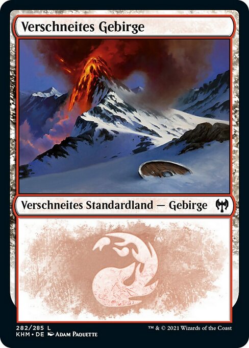Snow-Covered Mountain (Kaldheim #282)