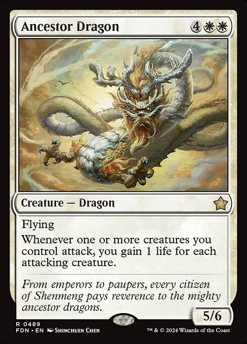 Ancestor Dragon (Foundations #489)